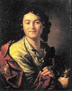 Losenko, Anton Portrait of Fiodor Volkov oil on canvas